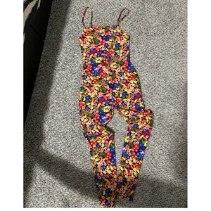 floral jumpsuit